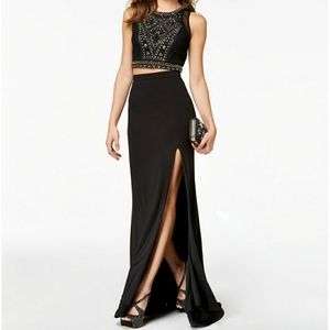 NWT 2 Piece Prom Dress/ Evening Gown